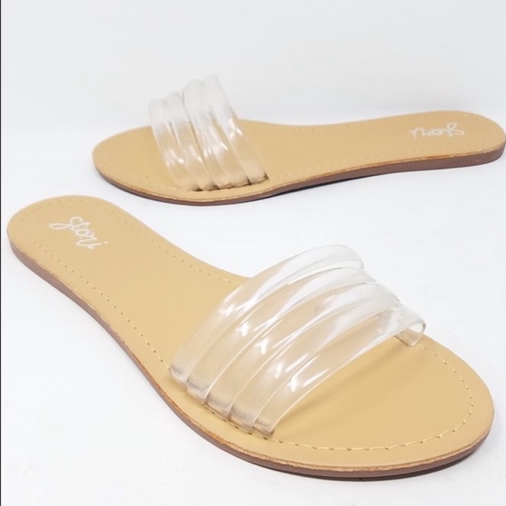 LUNA Clear Jelly Sandals🤍